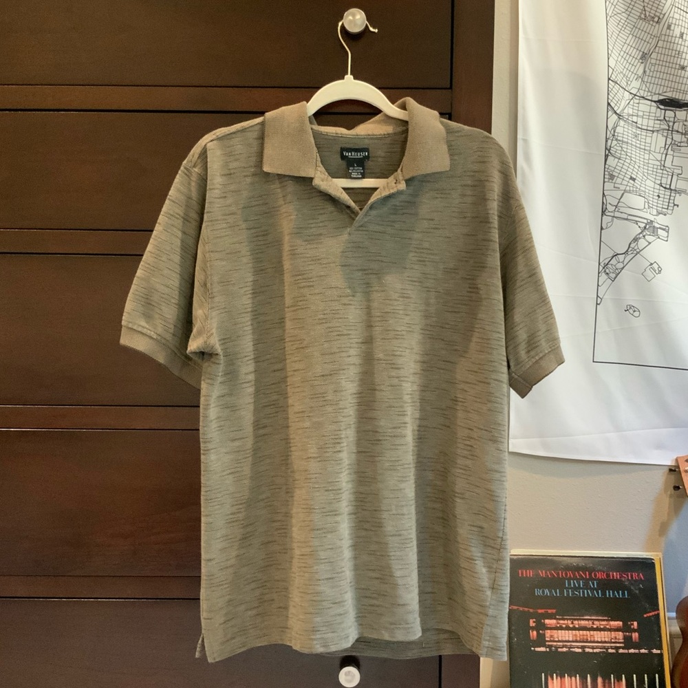Van Heusen Green Polo